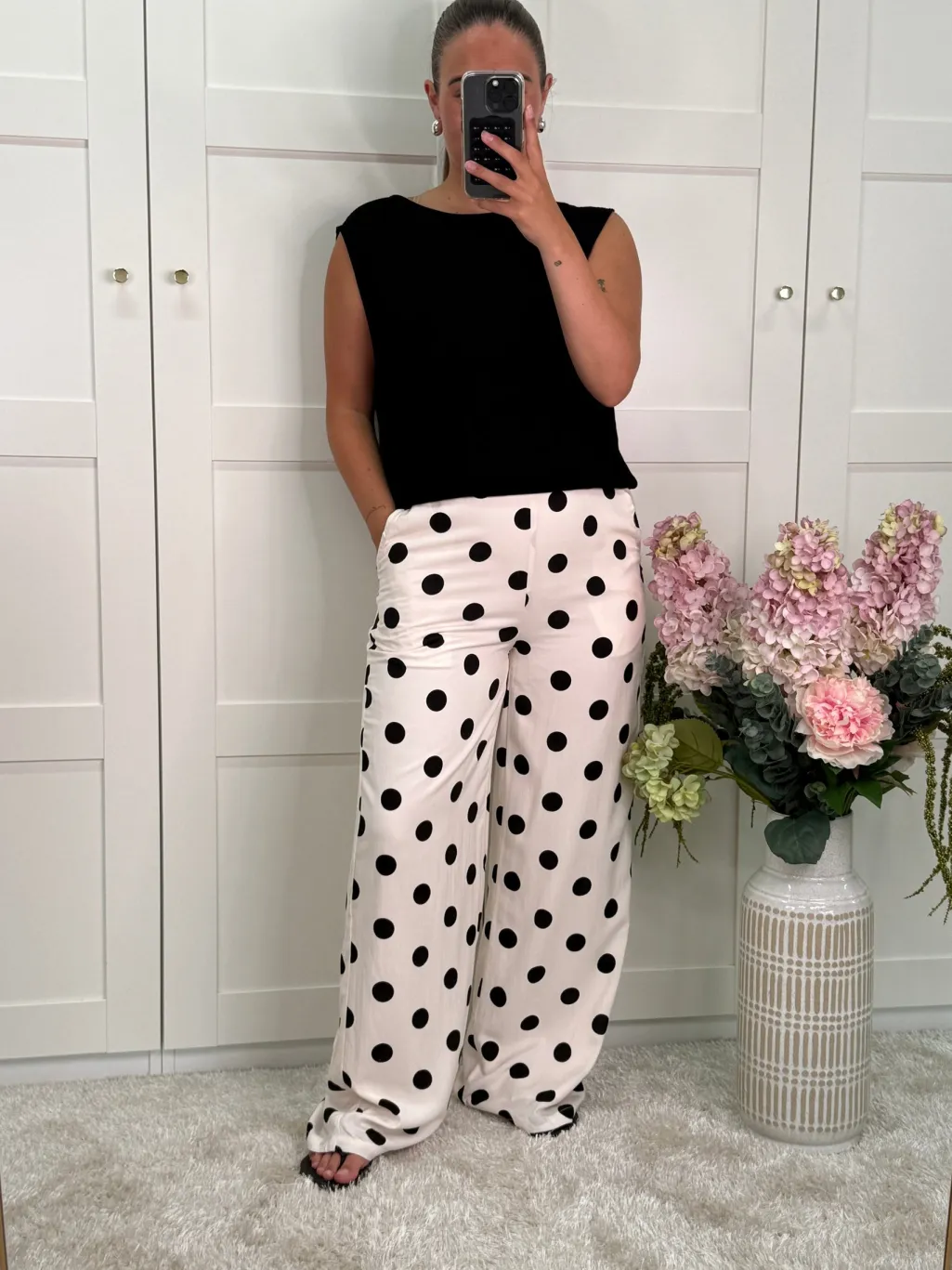 Juliana Wide Dot Pants