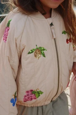 Juno Sequin Bomber Jacket Ks103490