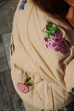 Juno Sequin Bomber Jacket Ks103490