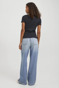 Jxfrankie Str Ss Rib Tee