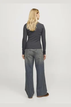 Jxfreya Str Ls Rib Tee