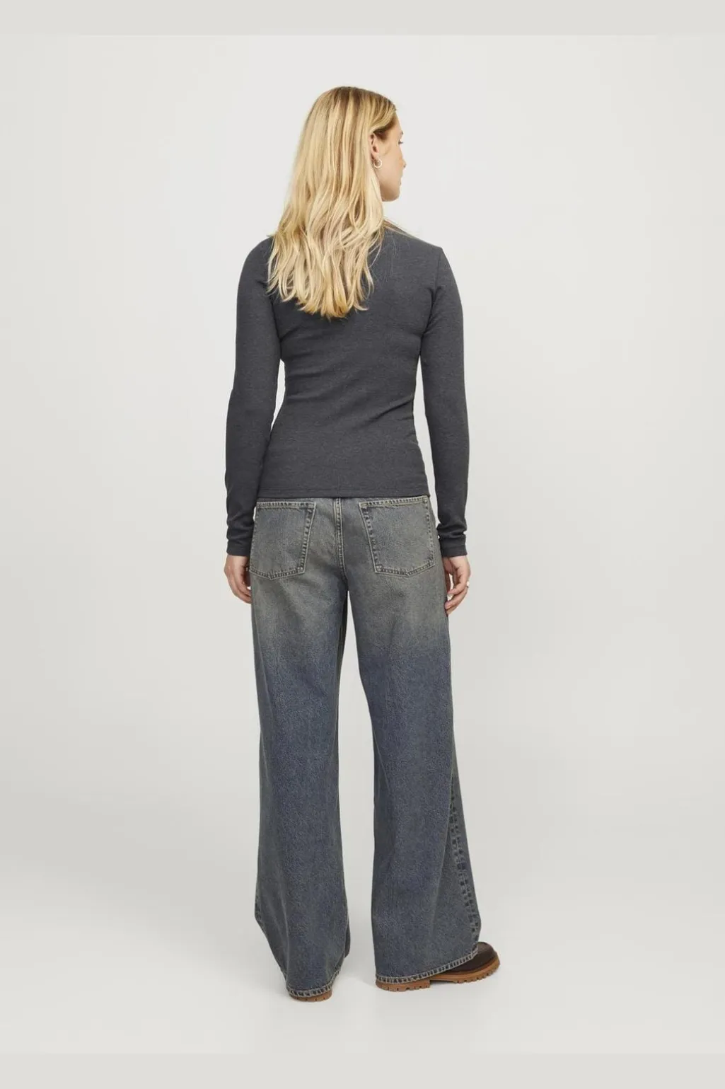 Jxfreya Str Ls Rib Tee