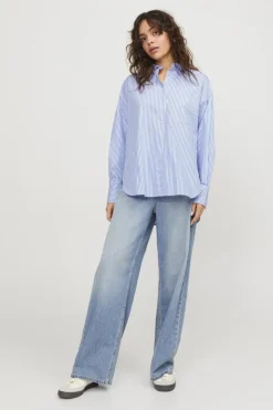 Jxjamie Ls Relaxed Poplin Shirt