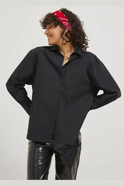 Jxjamie Ls Relaxed Poplin Shirt