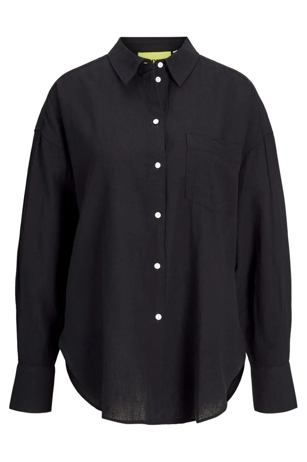 Jxjamie Ls Rlx Linen Blend Shirt Sn