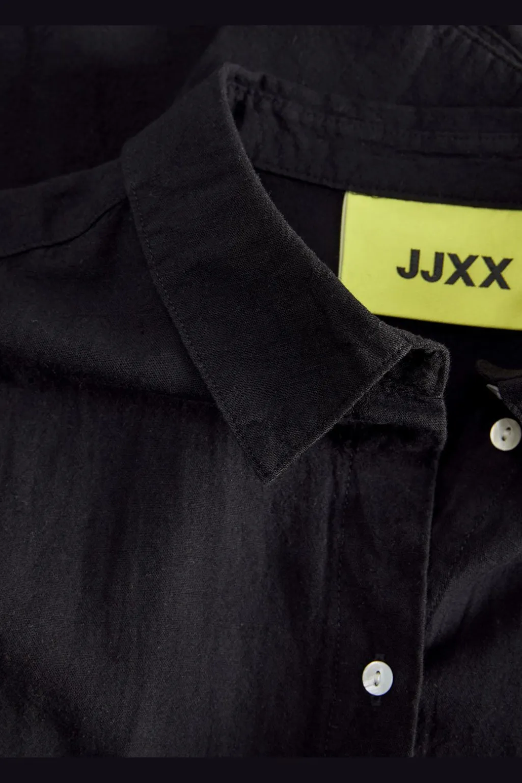 Jxjamie Ls Rlx Linen Blend Shirt Sn