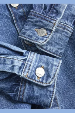 Jxjamila Ls Denim Overshirt R282 Ln