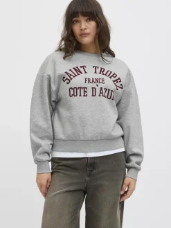 Jxmerle Rlx Short Ls Crew Swt Ln