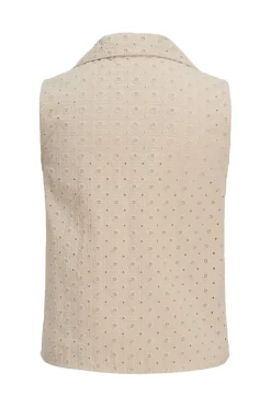 Jxselma Broderie Anglaise Zip Top