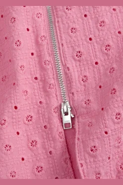 Jxselma Broderie Anglaise Zip Top