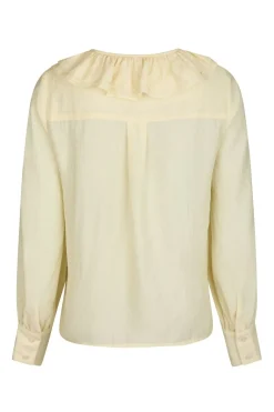 Katarina Crepe Ruffle Blouse 166497