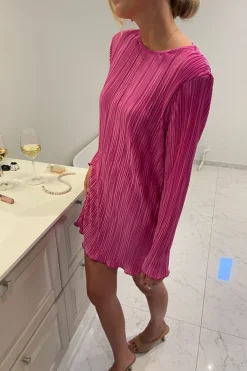 Kellyic Plissé Dress