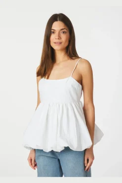 Khloe C Poplin Top 165515