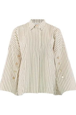 Klara L/S Brown Stripe 14986