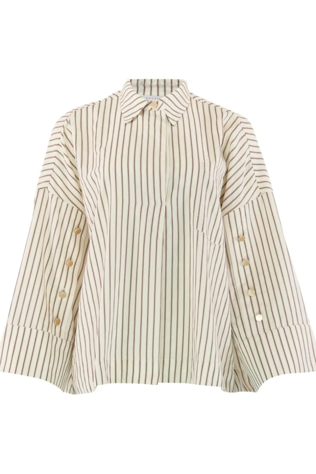 Klara L/S Brown Stripe 14986