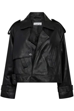 Leather Trench Jacket HL10165