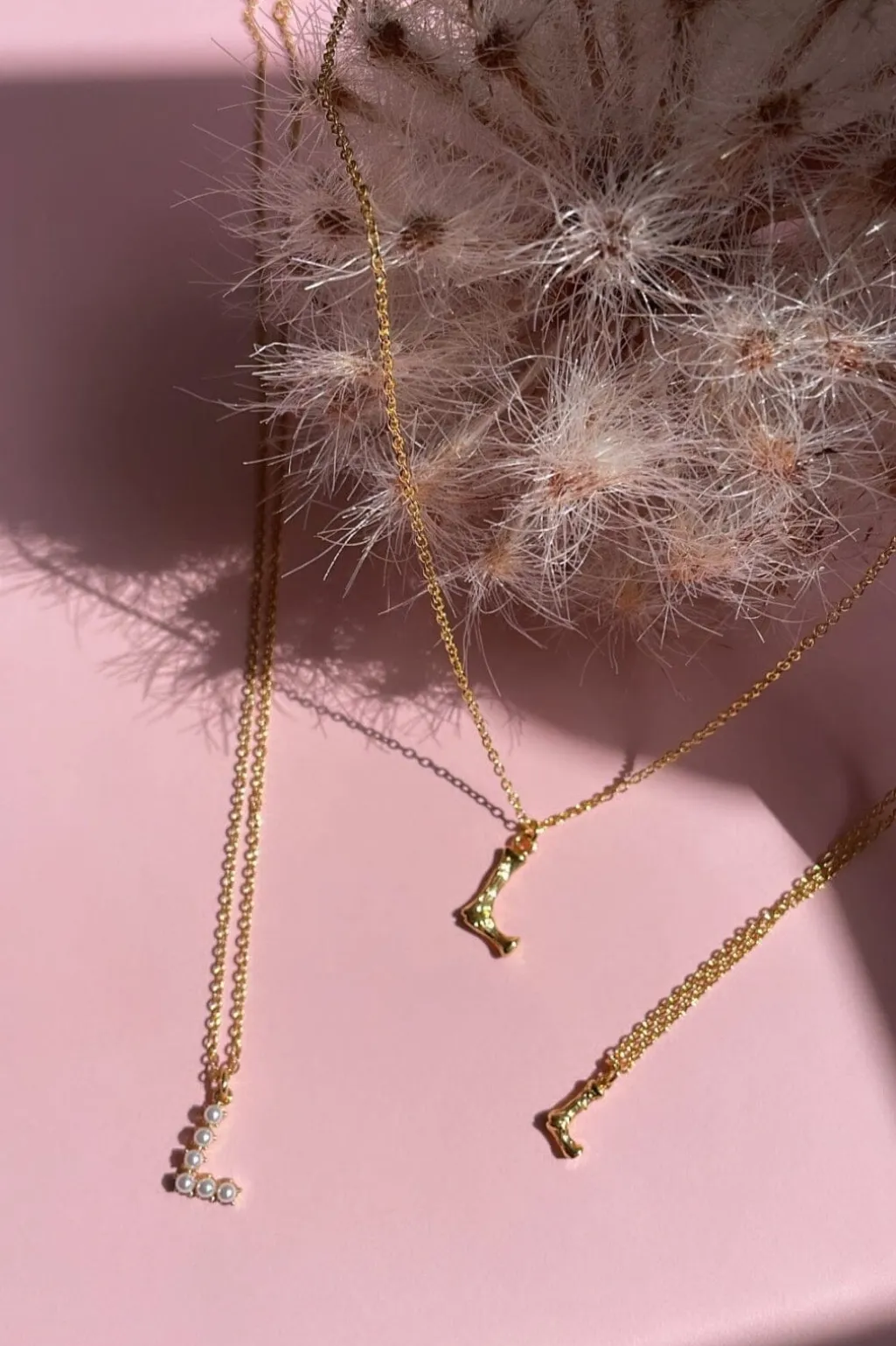 Letter Rustik Necklace