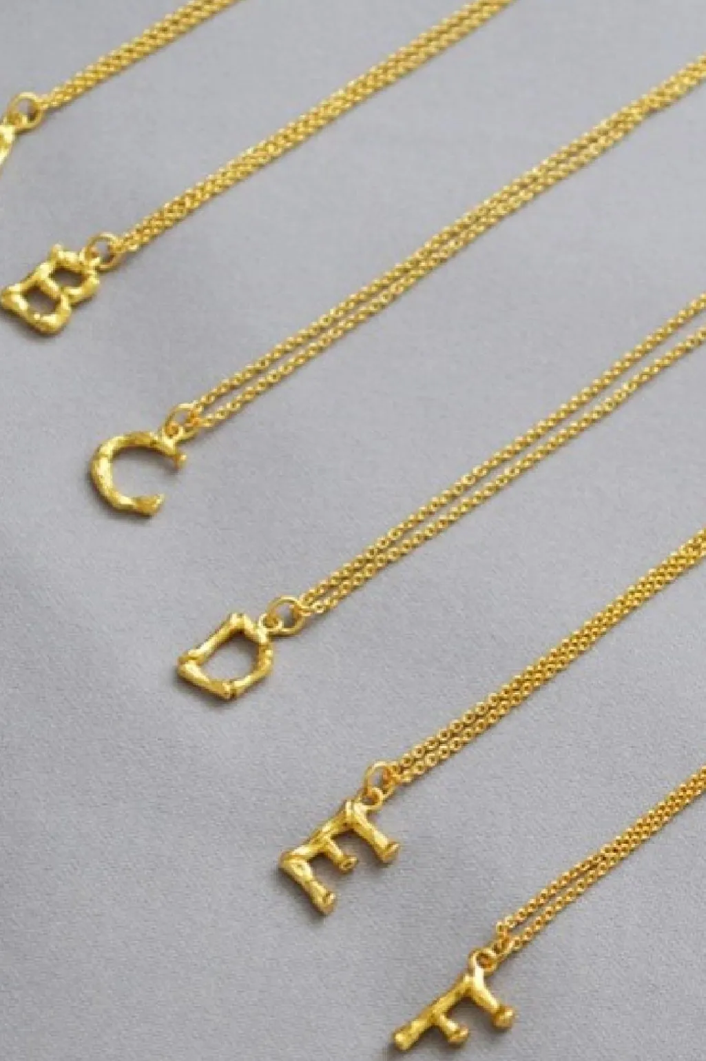 Letter Rustik Necklace
