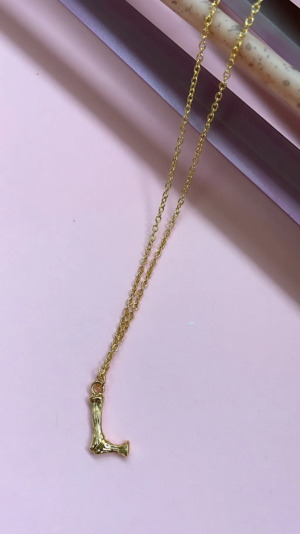 Letter Rustik Necklace