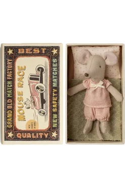 Lillesøster Mus I Tændstikæske