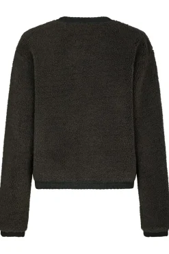 Limo Fluffy Knit Cardigan 161963