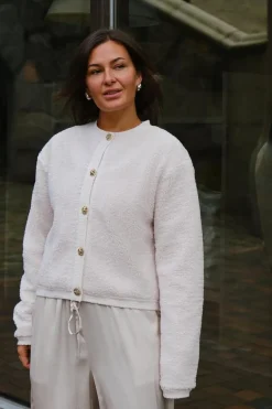 Limo Fluffy Knit Cardigan 161963