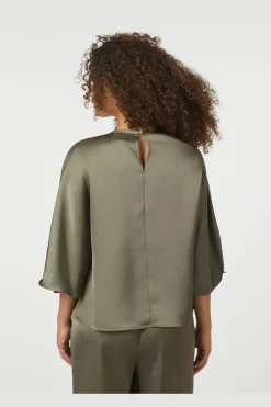 Liora Heavy Sateen Blouse 165567