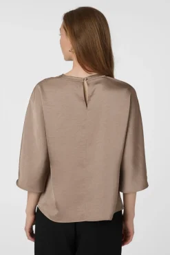 Liora Heavy Sateen Blouse 165567