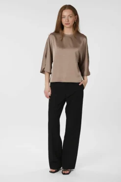 Liora Heavy Sateen Blouse 165567