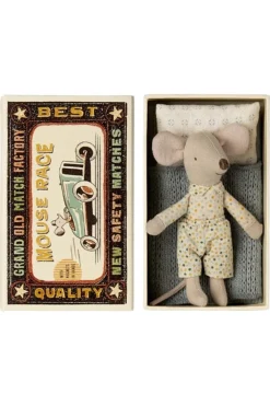 Little Brother Mouse In Matchbox