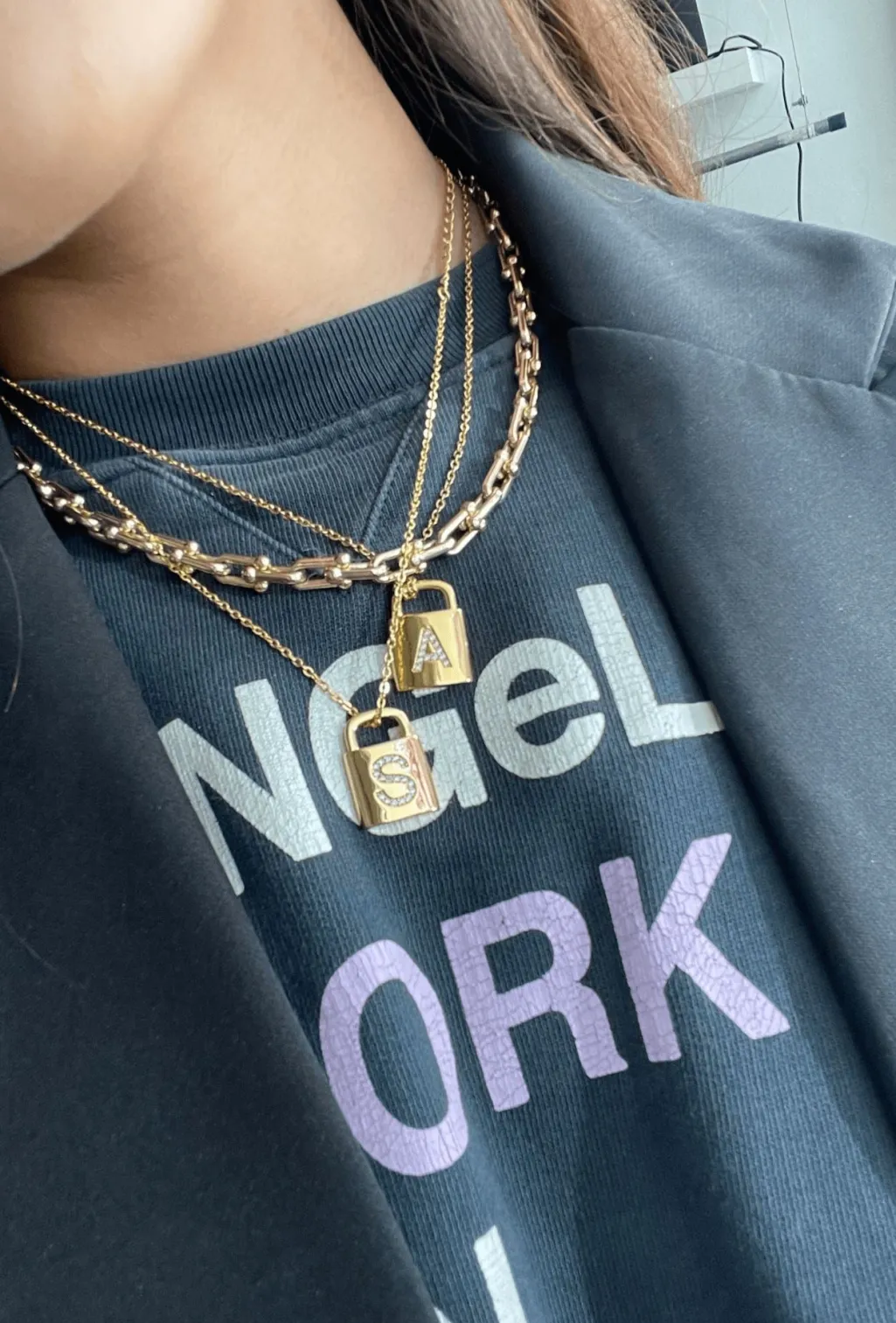 Lock Letters Halskæde