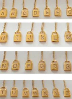 Lock Letters Halskæde