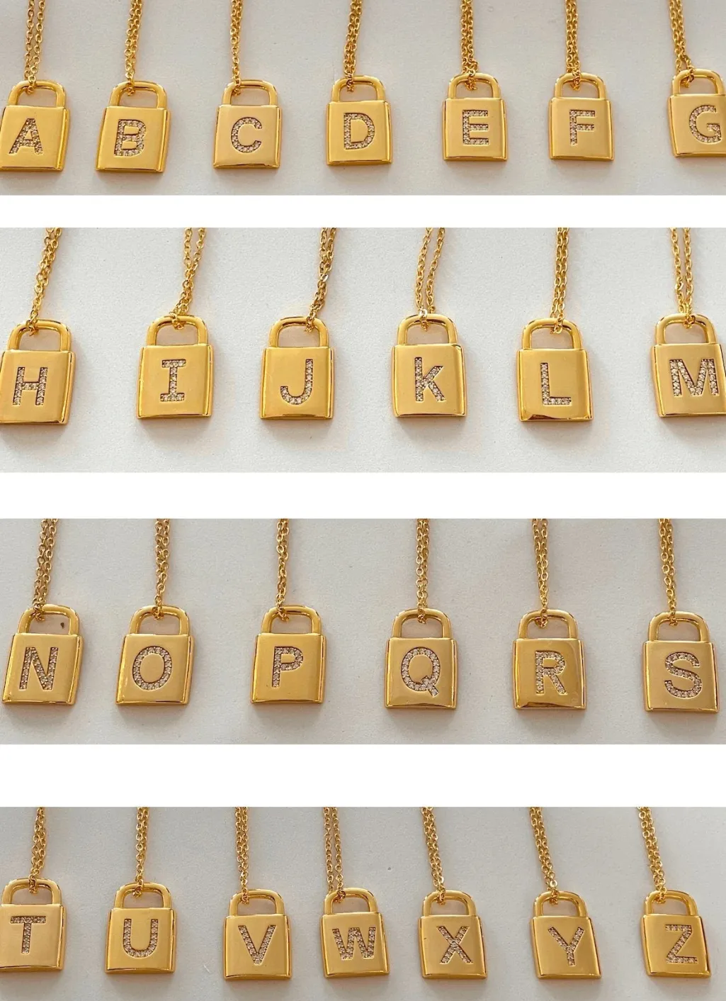 Lock Letters Halskæde