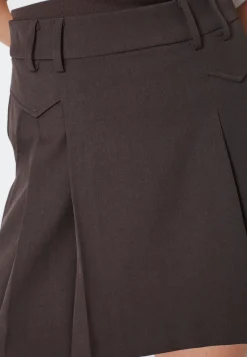 Lunacc Pocket Pleat Mini Skirt 34223