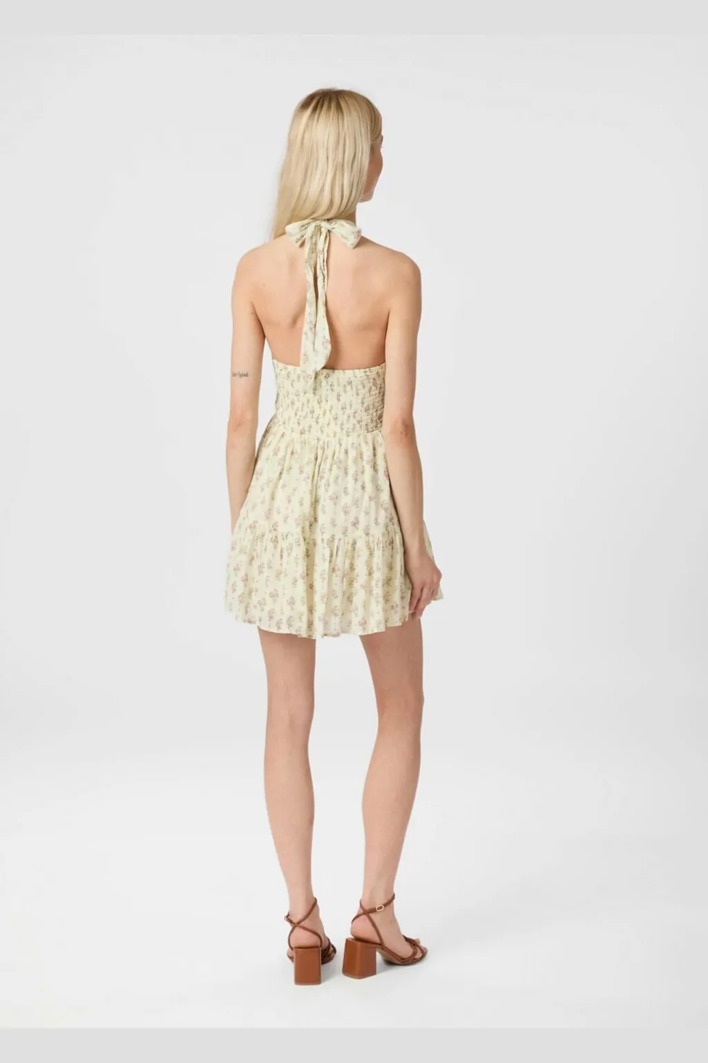 Magda Fine Print Dress 165345