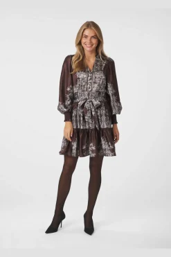 Malfida Paisley Border Dress 166210