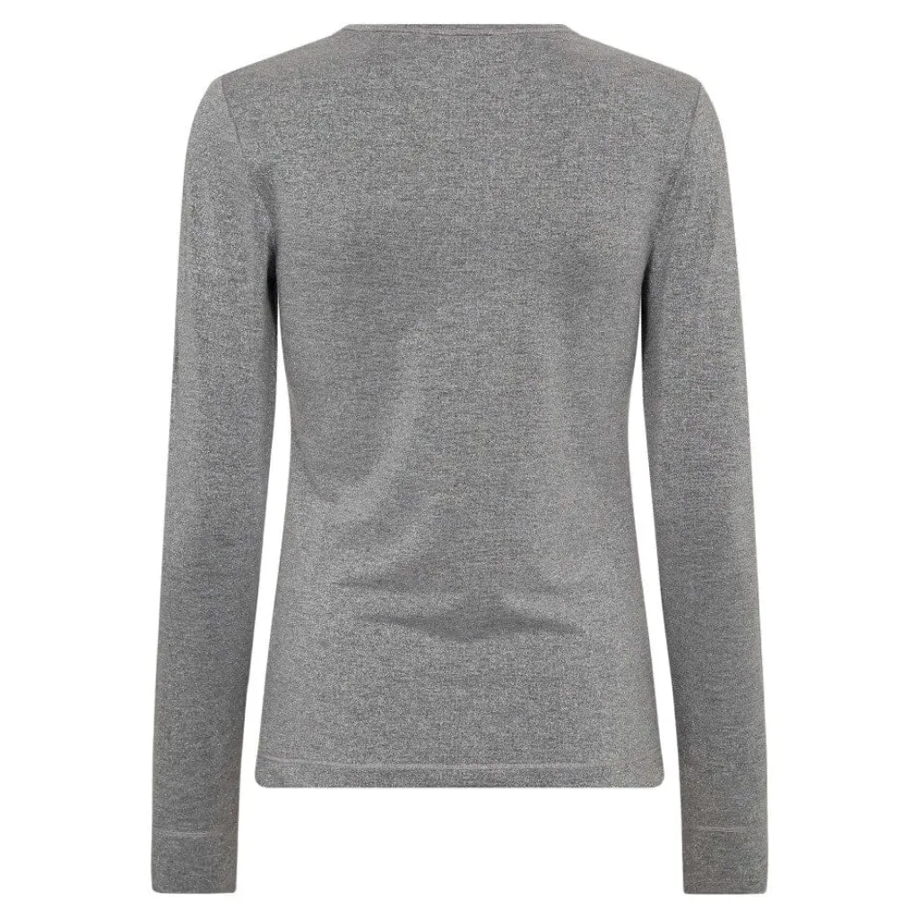 Mannycc Lurex Emb L/S Tee 33210