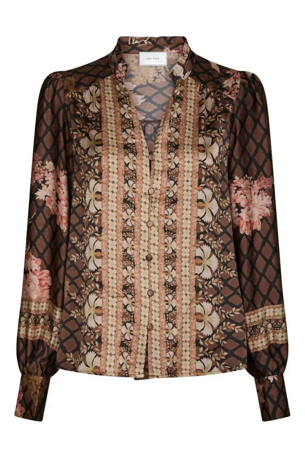 Massima Botanical Border Blouse 167029