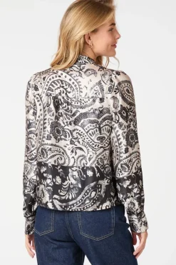Massima Deco Paisley Blouse 164308