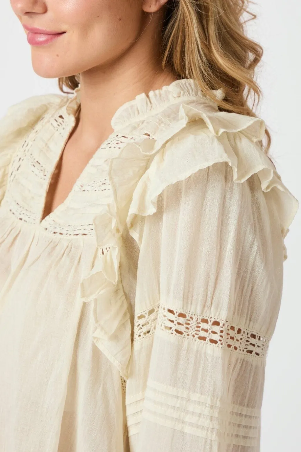 Mauri S Voile Blouse 164698