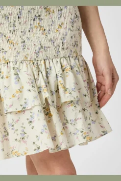 Mikka Smock Print Dress 164929