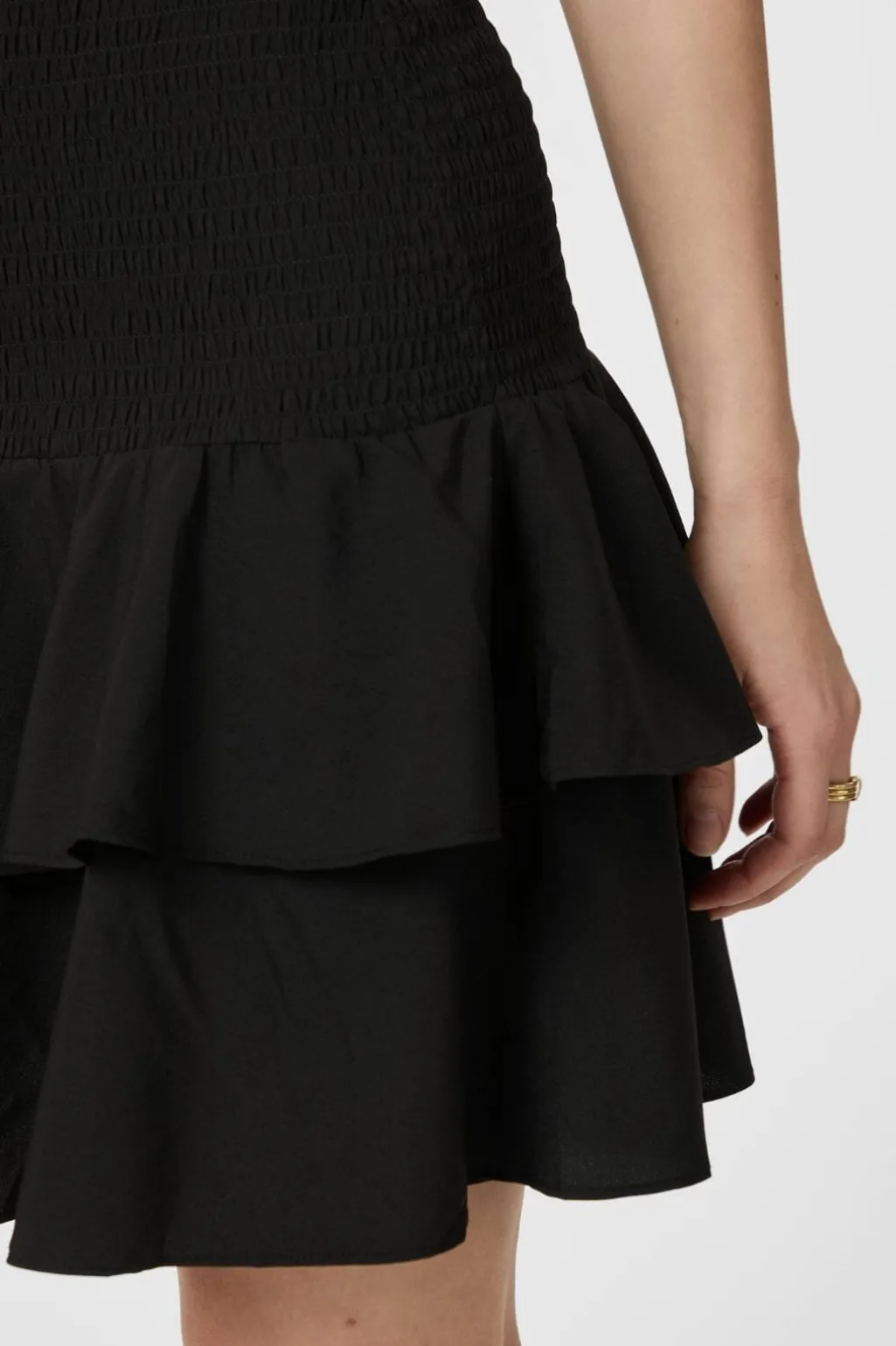 Mikka Solid Smock Dress 165497