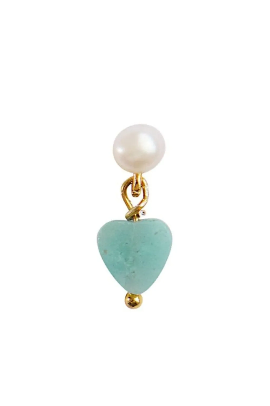 Mini Amour Earring (Amazonite)