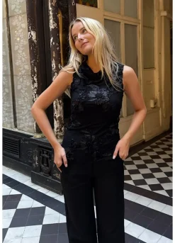 Miraic Mesh Top A23927