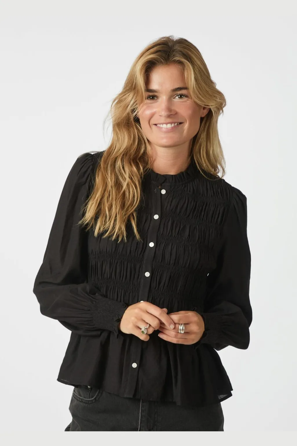 Mocca Smock Blouse 166155