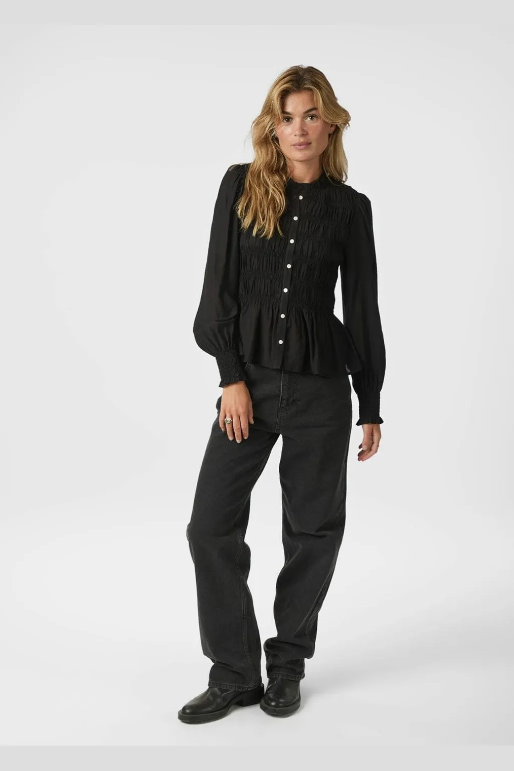 Mocca Smock Blouse 166155