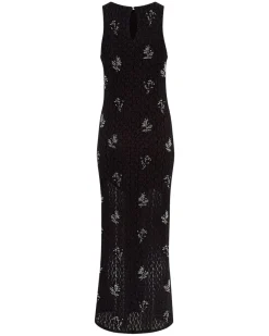 Mschaudrey Sl Dress Emb 19467