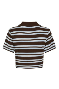 Mulann Polo Knit Blouse 165966