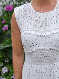 Myrna Dot Dress 166384