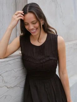 Myrna S Voile Dress 166127